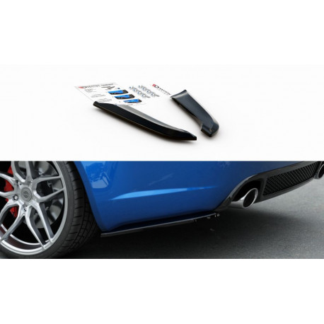 Body kitek és vizuális kiegészítők Hátsó Splitterek V.1 AUDI RS4 Sedan B7 | race-shop.hu