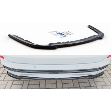 Body kitek és vizuális kiegészítők Központi Hátsó Splitter FORD MONDEO Estate Platinium Mk5 Facelift | race-shop.hu