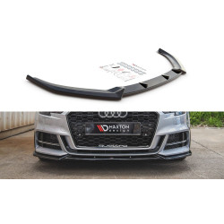 Első Splitter V.3 AUDI S3 / A3 S-Line 8V FL Sedan