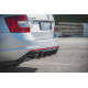 Body kitek és vizuális kiegészítők MAXTON DESIGN hátsó diffúzor Skoda Octavia RS Mk3 / Mk3 FL Hatchback / Estate-hez, V2 | race-shop.hu