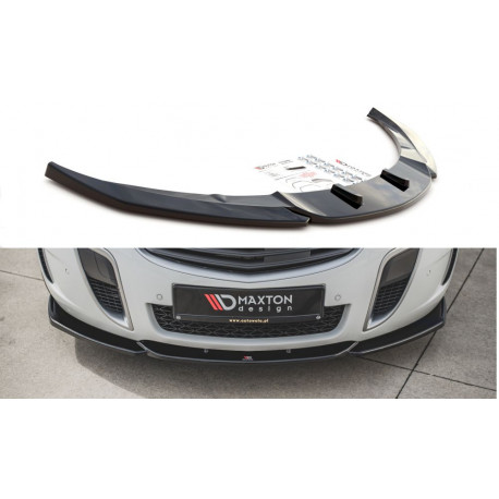Body kitek és vizuális kiegészítők MAXTON DESIGN első splitter Opel Insignia Mk. 1 OPC Facelift-hez, V2 | race-shop.hu