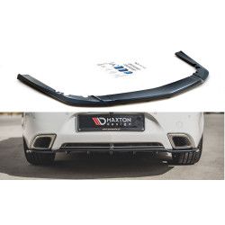 MAXTON DESIGN központi hátsó splitter Opel Insignia Mk. 1 OPC Facelift-hez (függőleges sávokkal)