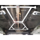 Toronymerevítők ULTRA RACING 6 pontos hátsó alsó merevítő VW Golf 2/3-hoz | race-shop.hu
