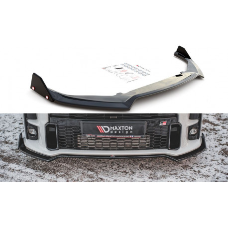 Body kitek és vizuális kiegészítők Első Splitter + Szárnyak V.3 TOYOTA GR YARIS Mk4 | race-shop.hu