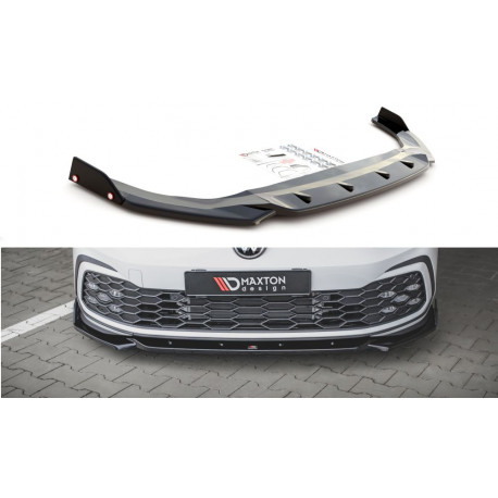 Body kitek és vizuális kiegészítők Első Splitter + Szárnyak V.2 VOLKSWAGEN GOLF 8 GTI | race-shop.hu