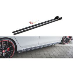 MAXTON DESIGN küszöb toldatok + flapsok Volkswagen Golf 8 GTI / GTI Clubsport-hoz, V2
