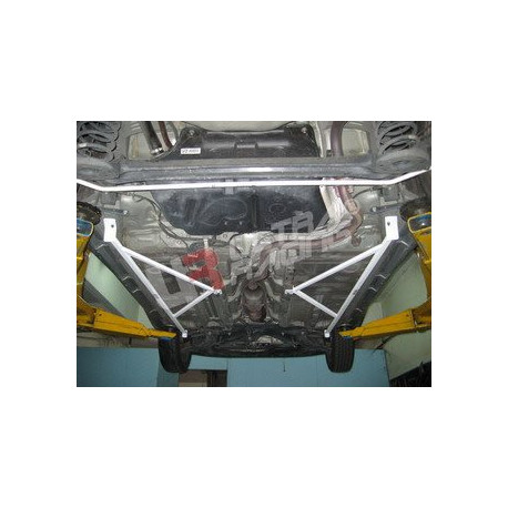Toronymerevítők Toyota Yaris HB 05+ UltraRacing 2x 3-pontos Oldalsó padló merevítők ( Floor/Side Bars ) | race-shop.hu