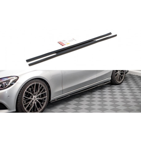 Body kitek és vizuális kiegészítők Oldalsó szoknyák Diffúzorok MERCEDES-BENZ C W205 | race-shop.hu