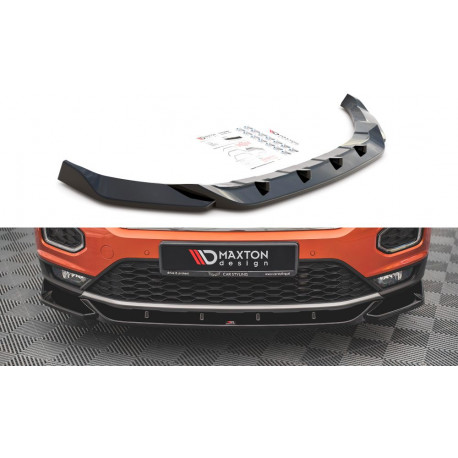 Body kitek és vizuális kiegészítők MAXTON DESIGN első splitter Volkswagen T-Roc Mk1-hez, V1 | race-shop.hu