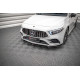 Body kitek és vizuális kiegészítők MAXTON DESIGN első splitter Mercedes A35 AMG / AMG-Line W177-hez, V4 | race-shop.hu