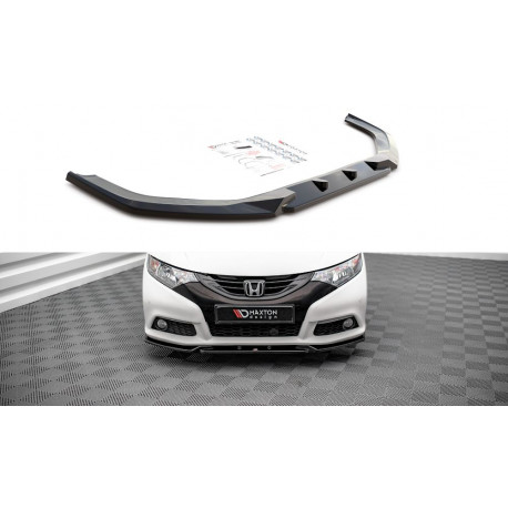Body kitek és vizuális kiegészítők MAXTON DESIGN első splitter Honda Civic Mk9-hez, V2 | race-shop.hu