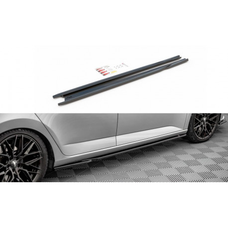Body kitek és vizuális kiegészítők MAXTON DESIGN küszöb toldatok Skoda Fabia Mk3-hoz | race-shop.hu