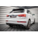 Body kitek és vizuális kiegészítők MAXTON design Központi hátsó splitter (függőleges sávokkal) Audi Q3 8U Facelift-hez | race-shop.hu