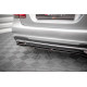 Body kitek és vizuális kiegészítők Központi Hátsó Splitter (függőleges vonalakkal) MERCEDES-BENZ E AMG-Line Sedan W212 Facelift | race-shop.hu