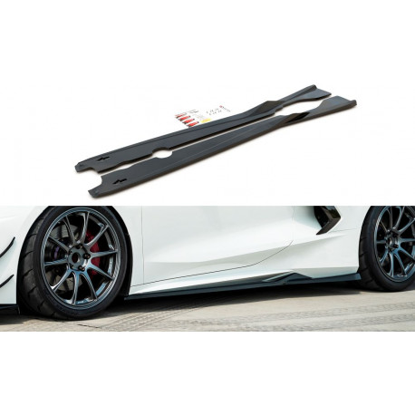 Body kitek és vizuális kiegészítők MAXTON DESIGN küszöb toldatok Chevrolet Corvette C8-hoz | race-shop.hu