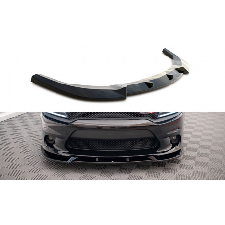 Body kitek és vizuális kiegészítők Első Splitter V.2 DODGE CHARGER SRT Mk7 Facelift | race-shop.hu