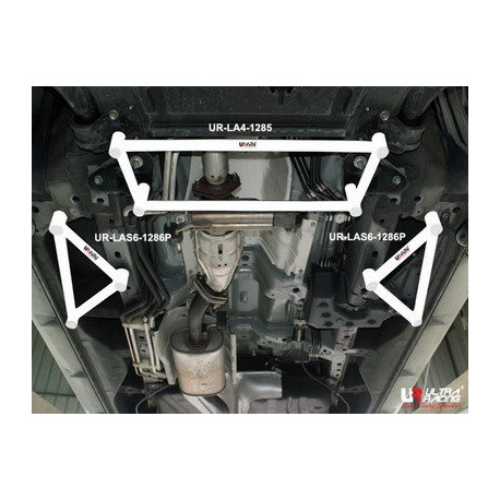Toronymerevítők Mazda 8 LY 06+ UltraRacing Első padló merevítő ( Front H-Brace ) - 4-pontos 1285 | race-shop.hu