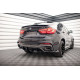 Body kitek és vizuális kiegészítők Központi Hátsó Splitter (függőleges vonalakkal) BMW X6 M-Pack F16 | race-shop.hu