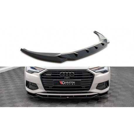 Body kitek és vizuális kiegészítők MAXTON DESIGN első splitter Audi A6 C8-hoz, V1 | race-shop.hu