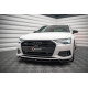 Body kitek és vizuális kiegészítők MAXTON DESIGN első splitter Audi A6 C8-hoz, V2 | race-shop.hu