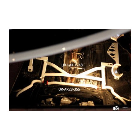 Toronymerevítők Honda Civic FD2 05+ TypeR Ultra-R Első padló merevítő ( Front H-Brace ) - 4-pontos | race-shop.hu