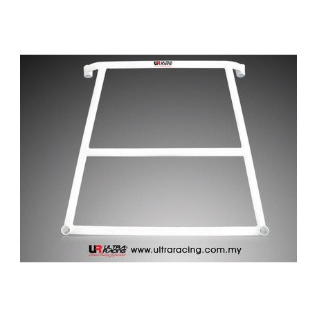 Toronymerevítők Mitsubishi I-MiEV 06+ UltraRacing Első padló merevítő ( Front H-Brace ) - 4-pontos | race-shop.hu