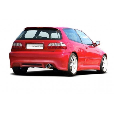 Body kitek és vizuális kiegészítők MAXTON DESIGN hátsó lökhárító HONDA CIVIC MK5 (HATCHBACK)-hez, üvegszálas laminát | race-shop.hu