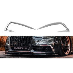 MAXTON DESIGN lámpa keretek Audi S6 / A6 S-Line C7-hez, üvegszálas laminát