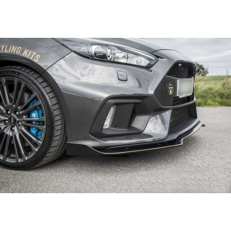 Body kitek és vizuális kiegészítők Első Splitter Aero FORD FOCUS RS Mk3 | race-shop.hu