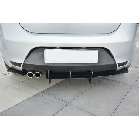 Body kitek és vizuális kiegészítők MAXTON DESIGN hátsó diffúzor Seat Leon Mk2 Cupra/ FR-hez, V2 | race-shop.hu