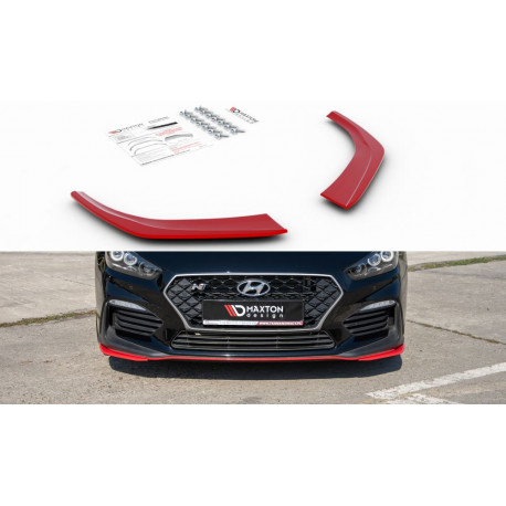 Body kitek és vizuális kiegészítők Első Splitterek HYUNDAI I30 N Mk3 Hatchback / Fastback | race-shop.hu