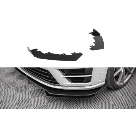Body kitek és vizuális kiegészítők MAXTON DESIGN első flapsok Volkswagen Golf R Mk7-hez | race-shop.hu