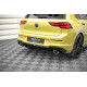 Body kitek és vizuális kiegészítők MAXTON DESIGN hátsó diffúzor Volkswagen Golf 8 GTI Clubsport-hoz (kipufogó 1+1) | race-shop.hu