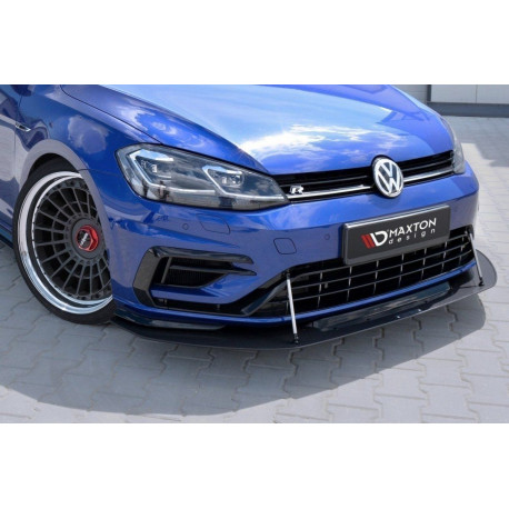Body kitek és vizuális kiegészítők Hybrid Első VERSENY Splitter VW GOLF 7 R / R-Line Facelift | race-shop.hu
