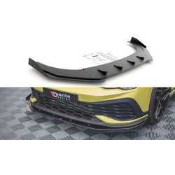 MAXTON DESIGN Racing Durability első splitter + flapsok Volkswagen Golf 8 GTI Clubsport-hoz