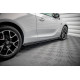 Body kitek és vizuális kiegészítők MAXTON DESIGN Street Pro küszöb toldatok + flapsok Opel Astra GTC OPC-Line J-hez | race-shop.hu