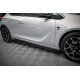 Body kitek és vizuális kiegészítők MAXTON DESIGN Street Pro küszöb toldatok + flapsok Opel Astra GTC OPC-Line J-hez | race-shop.hu