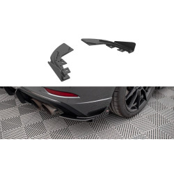 Street Pro Hátsó Splitterek + Szárnyak AUDI S3 Sportback 8V Facelift