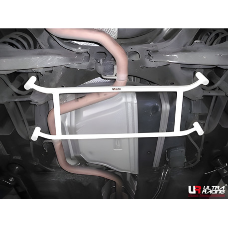 Toronymerevítők ULTRA RACING 4 pontos hátsó alsó merevítő Saab 93 02-12 2.0T-hez | race-shop.hu