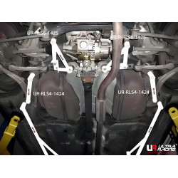 ULTRA RACING 2× 2 pontos hátsó alsó merevítő Mitsubishi EVO X-hez