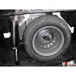 Hyundai H1 07+ 2.5D UltraRacing 2x 2-pontos Hátsó alsó merevítő ( Rear Bars ) 1620