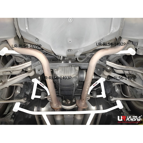 Toronymerevítők ULTRA RACING 2× 2 pontos hátsó alsó merevítő Lexus LS 430 06+-hoz | race-shop.hu