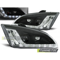 Fényszóró FORD FOCUS II 09.04-01.08 Nappali menetfény fekete