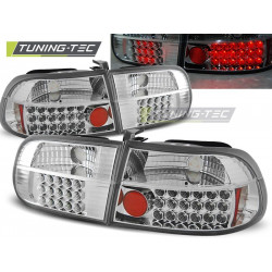 LED Hátsó lámpa HONDA CIVIC 09.91-08.95 2D/4D króm LED