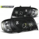 Világítás Fényszóró fekete MERCEDES W202 C-KLASA 06.93-06.00 | race-shop.hu