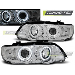 Fényszóró ANGEL EYES króm BMW X5 E53 09.99-10.03