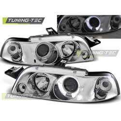 Fényszóró FIAT PUNTO 1 11.93-09.99 ANGEL EYES króm