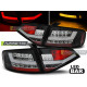 Világítás LED Hátsó lámpa fekete AUDI A4 B8 08-11 SEDAN | race-shop.hu