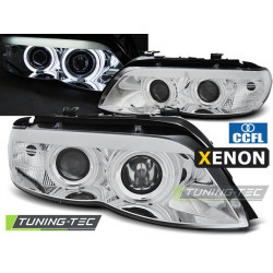 XENON Fényszóró ANGEL EYES CCFL króm BMW X5 E53 11.03-06
