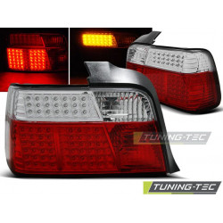 LED Hátsó lámpa piros fehér BMW E36 12.90-08.99 SEDAN